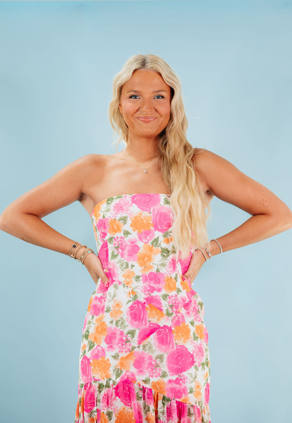 Missy Flower Maxi Dress