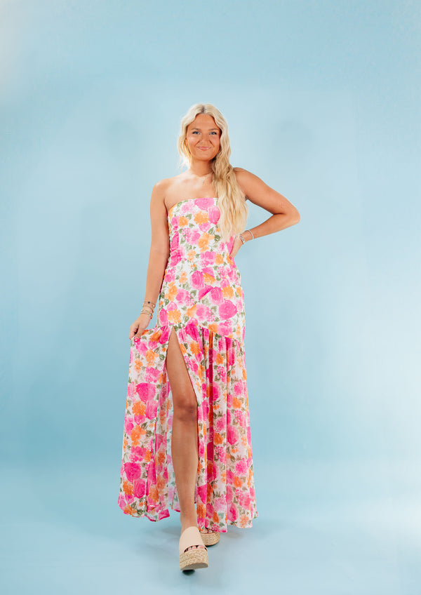 Missy Flower Maxi Dress