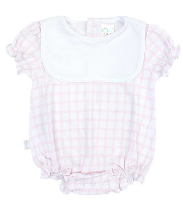 Pima Pink Gingham Bubble