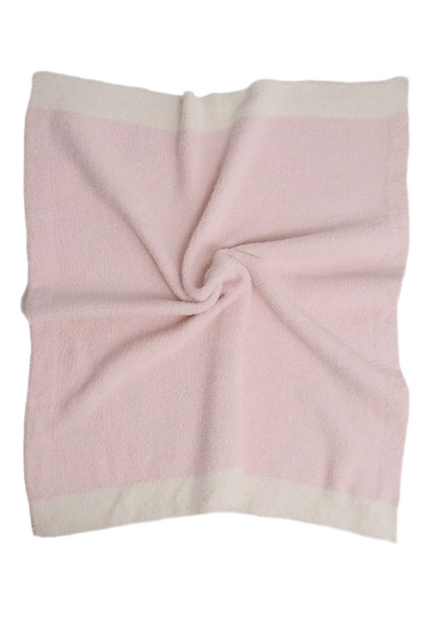 Kids Luxury Soft Throw-Pink