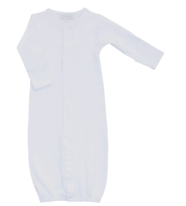 Solid Essentials White Converter Gown