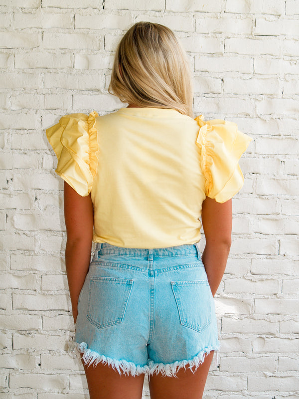 All Things Yellow Top