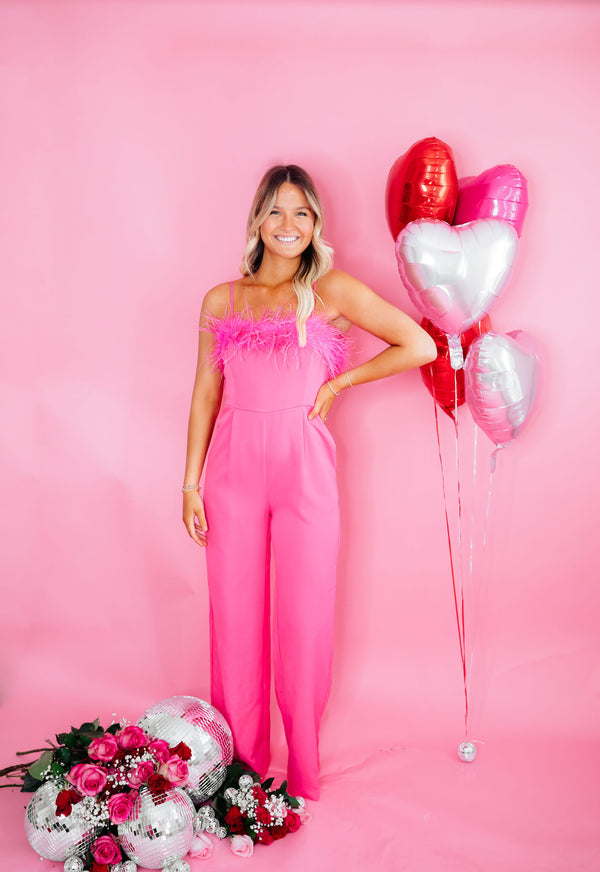 Perfectly Pink Jumpsuit